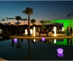 Magica atmosfera al tramonto del Borgo degli Angeli