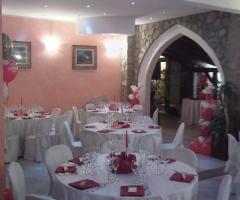 Castello Blasche: Sala in rosso