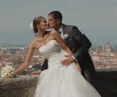 eleganza e montaggio moderno video matrimonio bassano del grappa whitesfilm