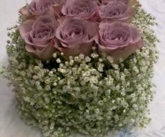 Centrotavola floreale per il matrimonio