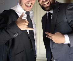 Mauro Panci Fotografo - Lo sposo e l'amico