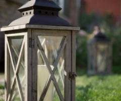 Giardino della tenuta per il matrimonio