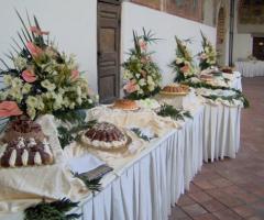 Catering per il ricevimento di matrimonio