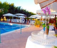 Rinfresco a bordo piscina