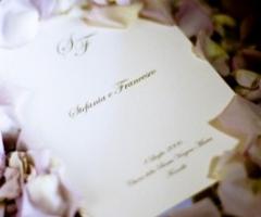 Foto del libretto per la messa di matrimonio