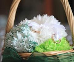 Biancocarta - Cestino portafedi