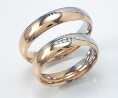 Biffi Gioielli - Fedi in oro rosso e bianco