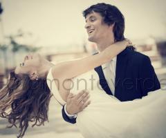 Gli sposi felici - Fotomonteverde