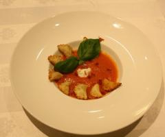 Primo piatto per il menu di nozze