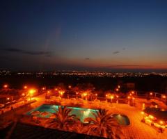 Vista panoramica su Villa Monte D'Oro