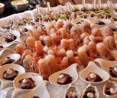 Aperitivo a base di pesce