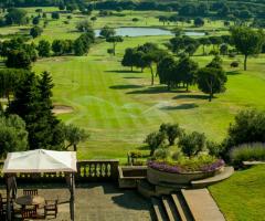 Veduta dal Golf Club castel Gandolfo