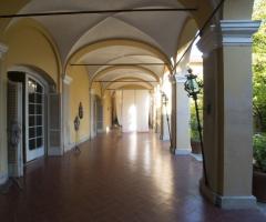 Villa di Settima - Portico della residenza