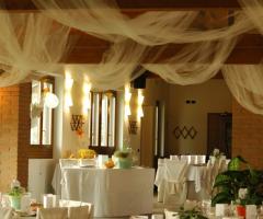 Cascina Rosio - Sala interna per banchetti nuziali