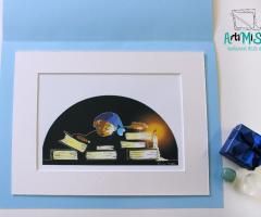 ArtiMiSte - Una bomboniera digitale con cartellina azzurra