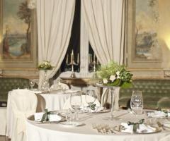 Villa Boscogrande - Tavoli per gli invitati al matrimonio