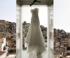 Foto dell'abito da sposa