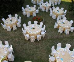 Il ricevimento di nozze "en plein air"