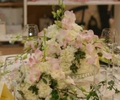 Centrotavola floreale per il matrimonio - Fiorista Luciano