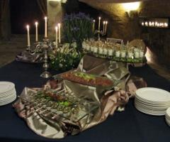 Masseria Torre Coccaro - Buffet di pesce per il ricevimento di matrimonio