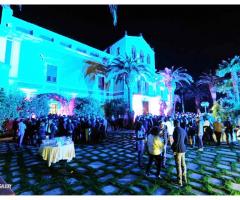 Matrimonio serale a Villa Fenicia