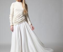 Abito per la sposa d'inverno