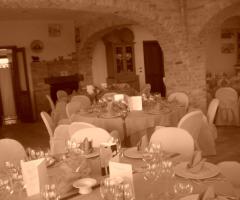 Sala interna per il ricevimento di matrimonio