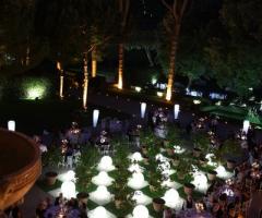 Ricevimento di matrimonio in pineta