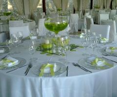 Allestimento interno sala o esterno terrazza