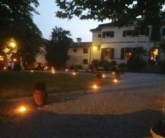 atmosfera magica serale - Villa Manin Guerresco, Clauiano (Ud)