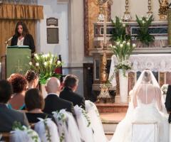 Francesco Cesaroni - Foto del matrimonio in chiesa