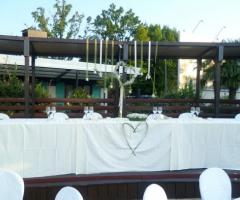 Tavolo per il ricevimento di matrimonio