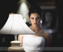 Abito da sposa con scollo a cuore