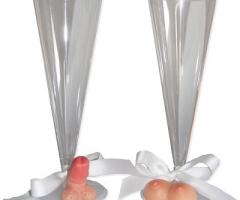 Bicchieri scherzo sposi