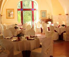 Villa Torrequadra - Mise en place per il ricevimento di nozze