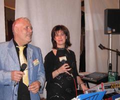 Gianni e Paola durante u n'esibizione