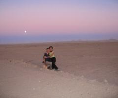 Foto sposi in viaggio di nozze