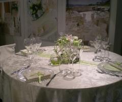 Cerimonie D'Incanto Wedding & Events Planner - Mise en place verde per le nozze