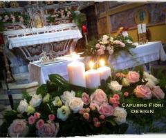 Addobbo floreale chiesa