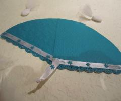 ventagli segnaposto Disponibili in vari colori da abbinare alle partecipazioni - Il Vaso di Pandora