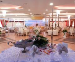 La sala per i ricevimenti di nozze