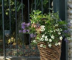 Addobbo floreale nella location per matrimonio