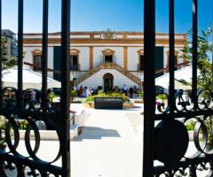 Cancello d'ingresso alle Officine Baronali