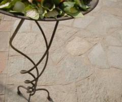 Fotografia dell\'addobbo floreale delle nozze