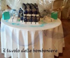 Le Chicce di Mamma Vale - Allestimento tavolo bomboniere