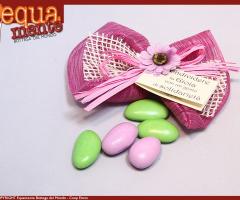 Porta confetti a forma di fiocco