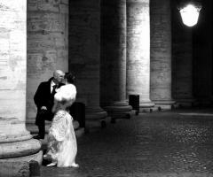 Fotografia degli sposi