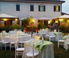 Il ricevimento di matrimonio all'Antico Casale di Cesenatico