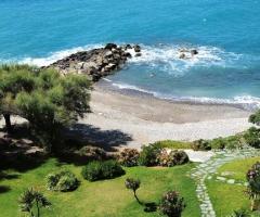 La spiaggia del Grand Hotel del Mare