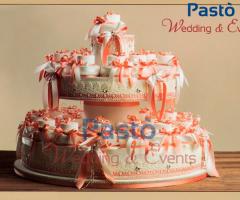 Torta porta bomboniere - Pastò Bomboniere